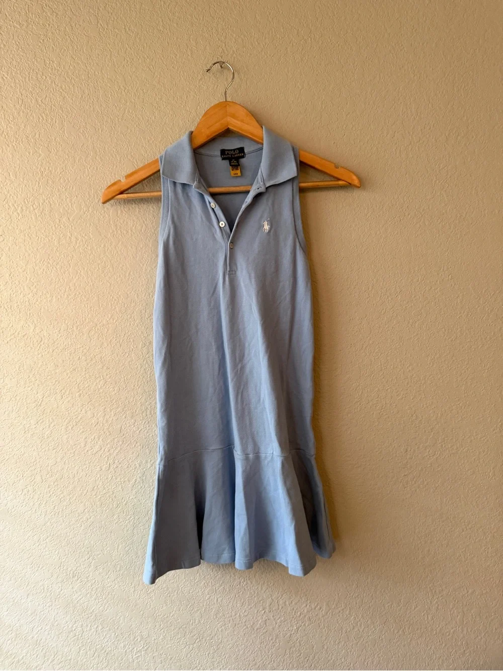 Polo by Ralph Lauren Light Blue Polo Dress